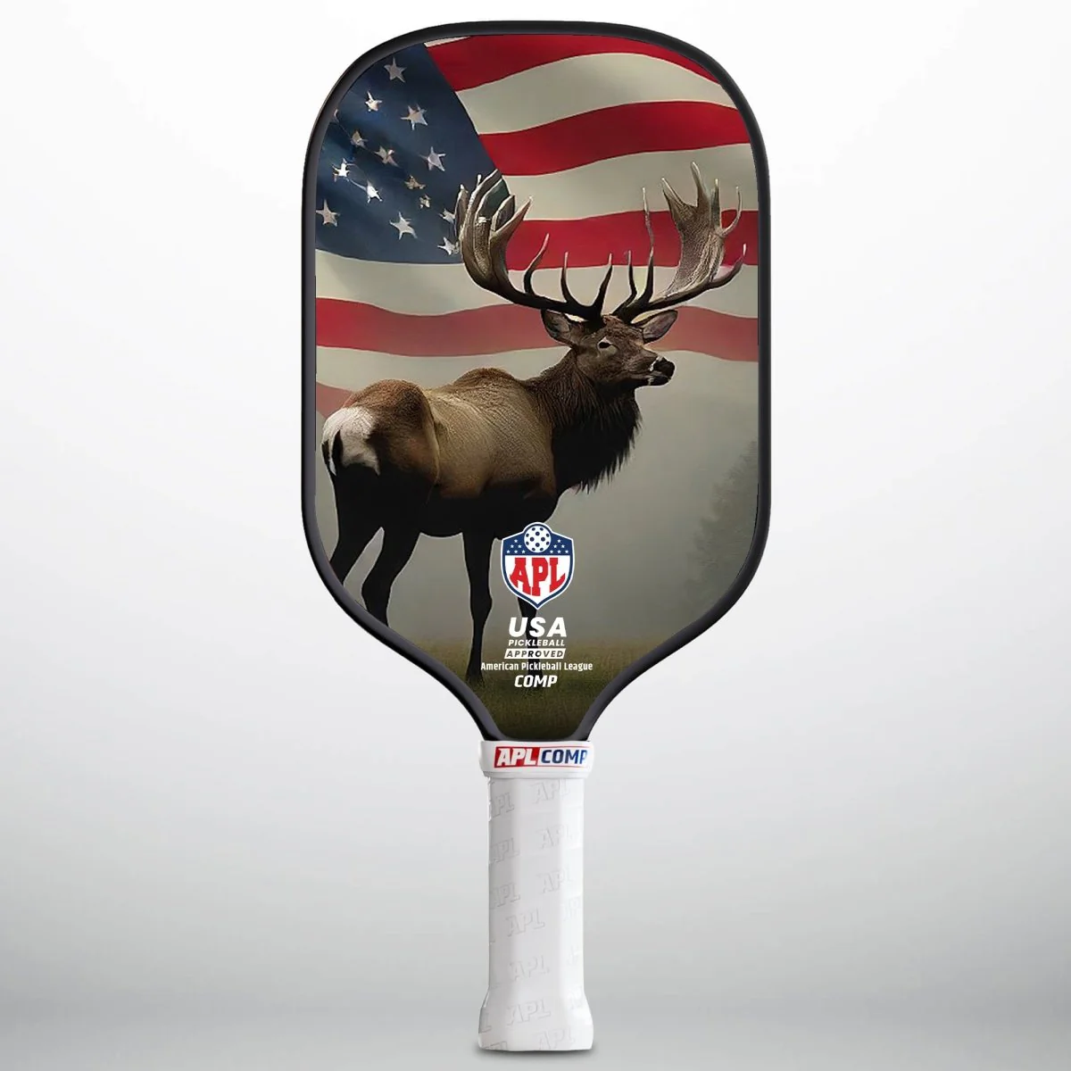 APL - Deer Flag | 16mm Carbon Fiber | Best Pickleball Paddles | American Pickleball League - Image 2
