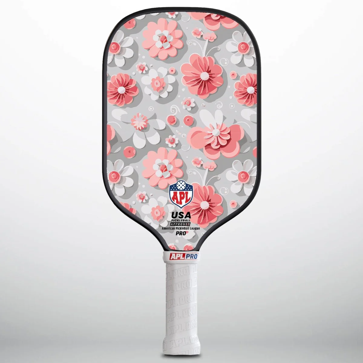 APL - Flowers | 16mm Carbon Fiber | Best Pickleball Paddles | American Pickleball League - Image 3