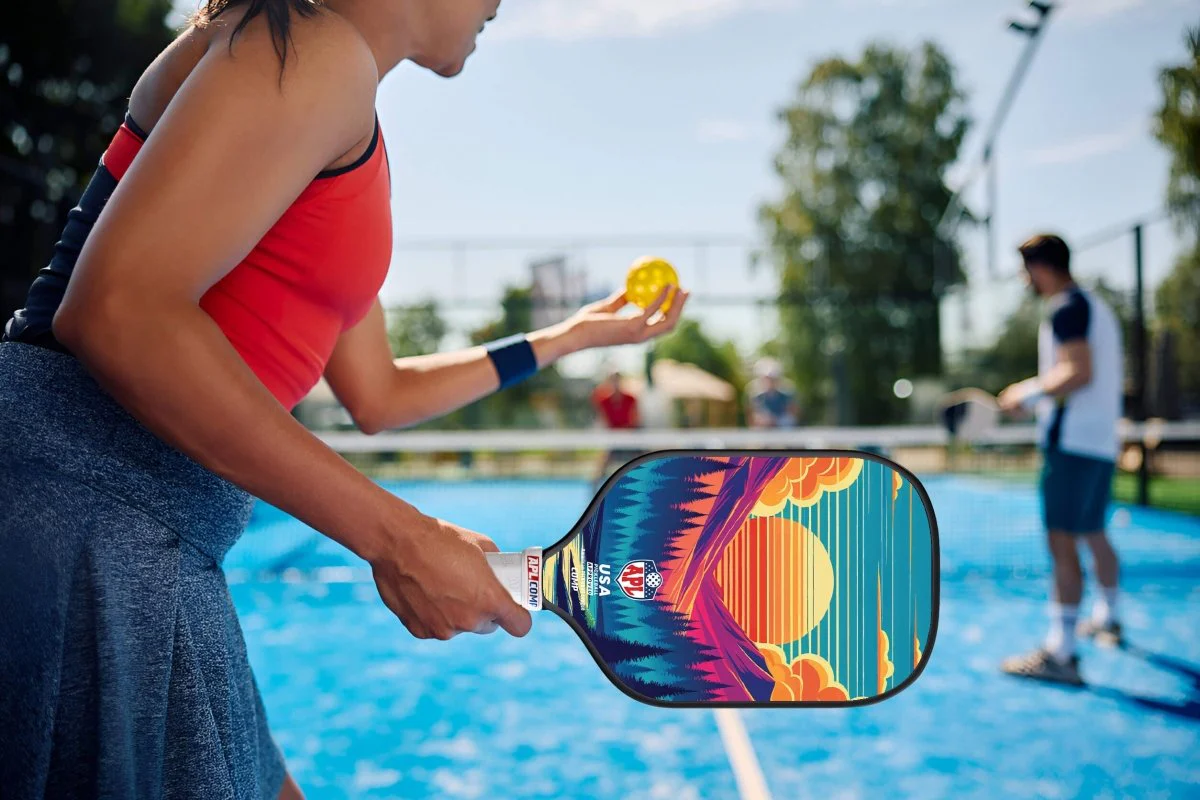 APL - Trees Pickleball Paddle | 16mm Carbon Fiber | Best Pickleball Paddles | American Pickleball League - Image 7
