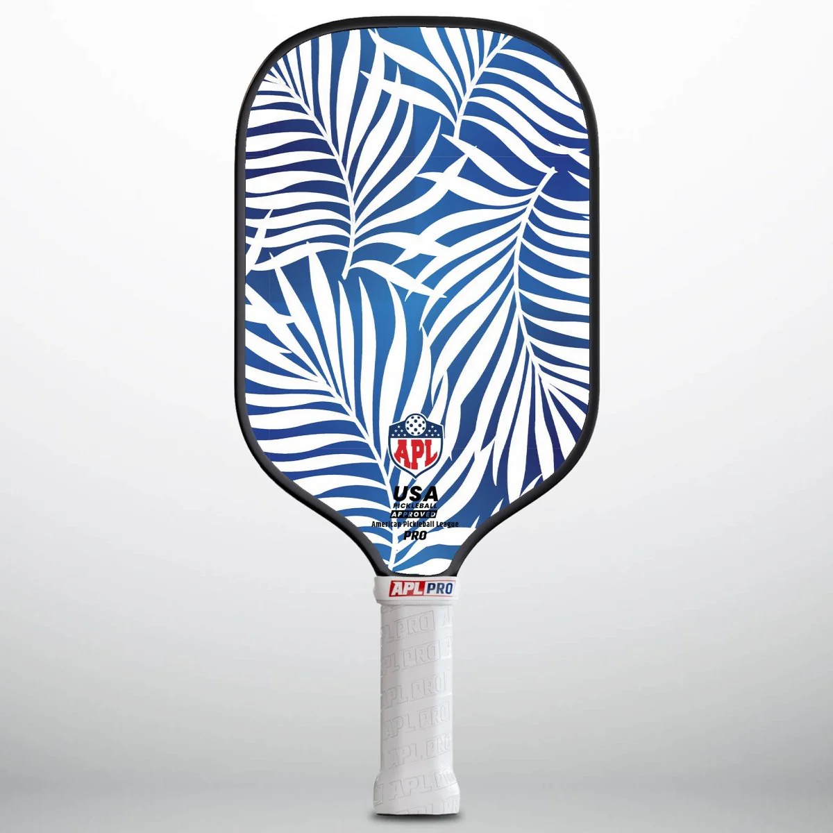 APL - White Leaves Pickleball Paddle | 16mm Carbon Fiber | Best Pickleball Paddles | American Pickleball League - Image 9