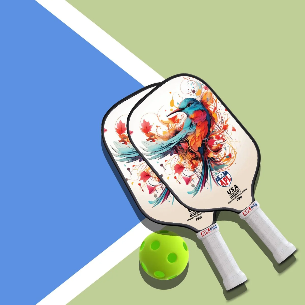 APL - Sparrow | 16mm Carbon Fiber | Best Pickleball Paddles | American Pickleball League - Image 12