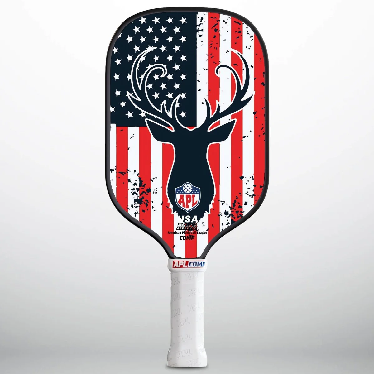 APL - Deer Flag  | 16mm Carbon Fiber | Best Pickleball Paddles | American Pickleball League - Image 2