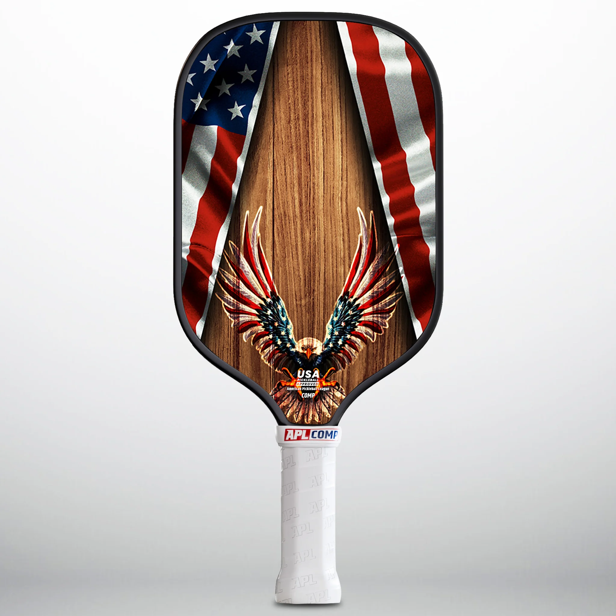 APL - Eagle Wood | 16mm Carbon Fiber | Best Pickleball Paddles | American Pickleball League - Image 2