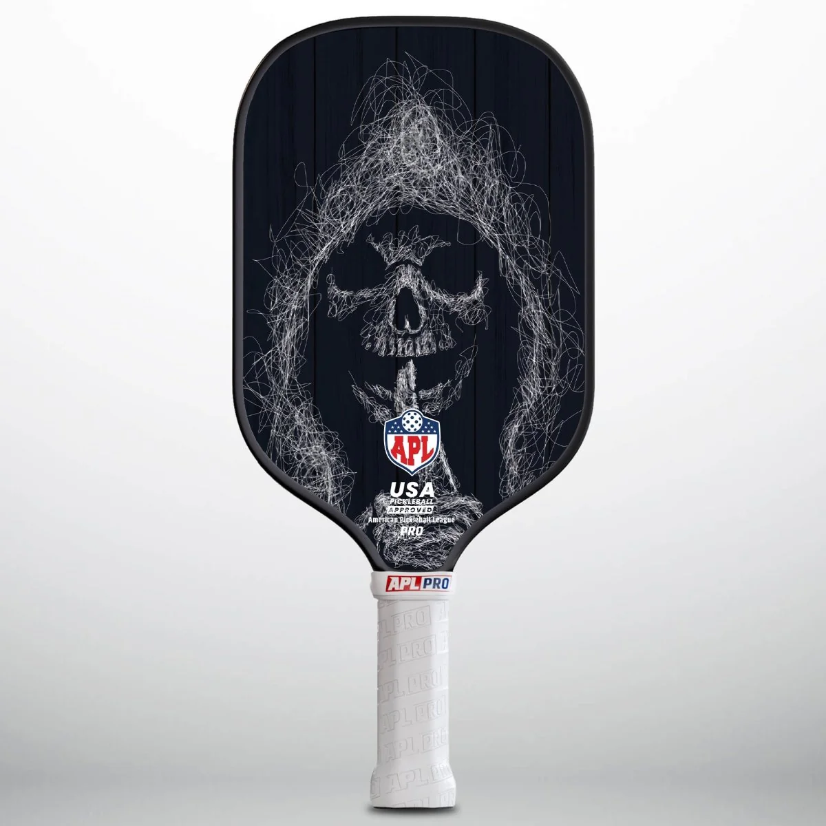 APL - Skull | 16mm Carbon Fiber | Best Pickleball Paddles | American Pickleball League - Image 3