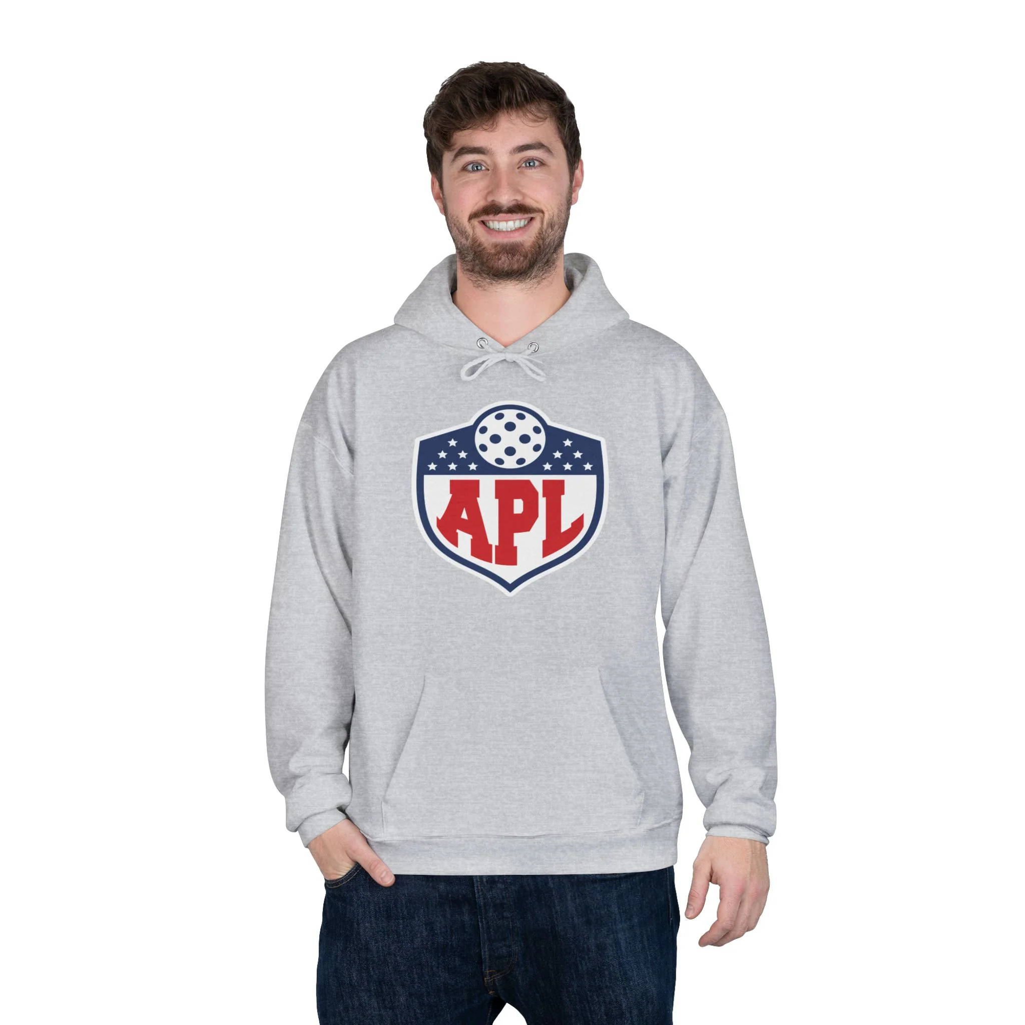 APL Pickleball Shield Hoodie — Retro Pickleball Pullover - Image 11