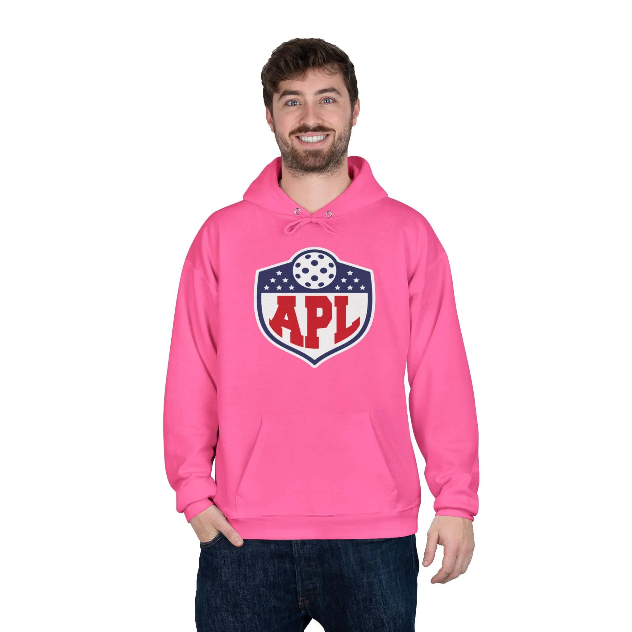 APL Pickleball Shield Hoodie — Retro Pickleball Pullover - Image 17