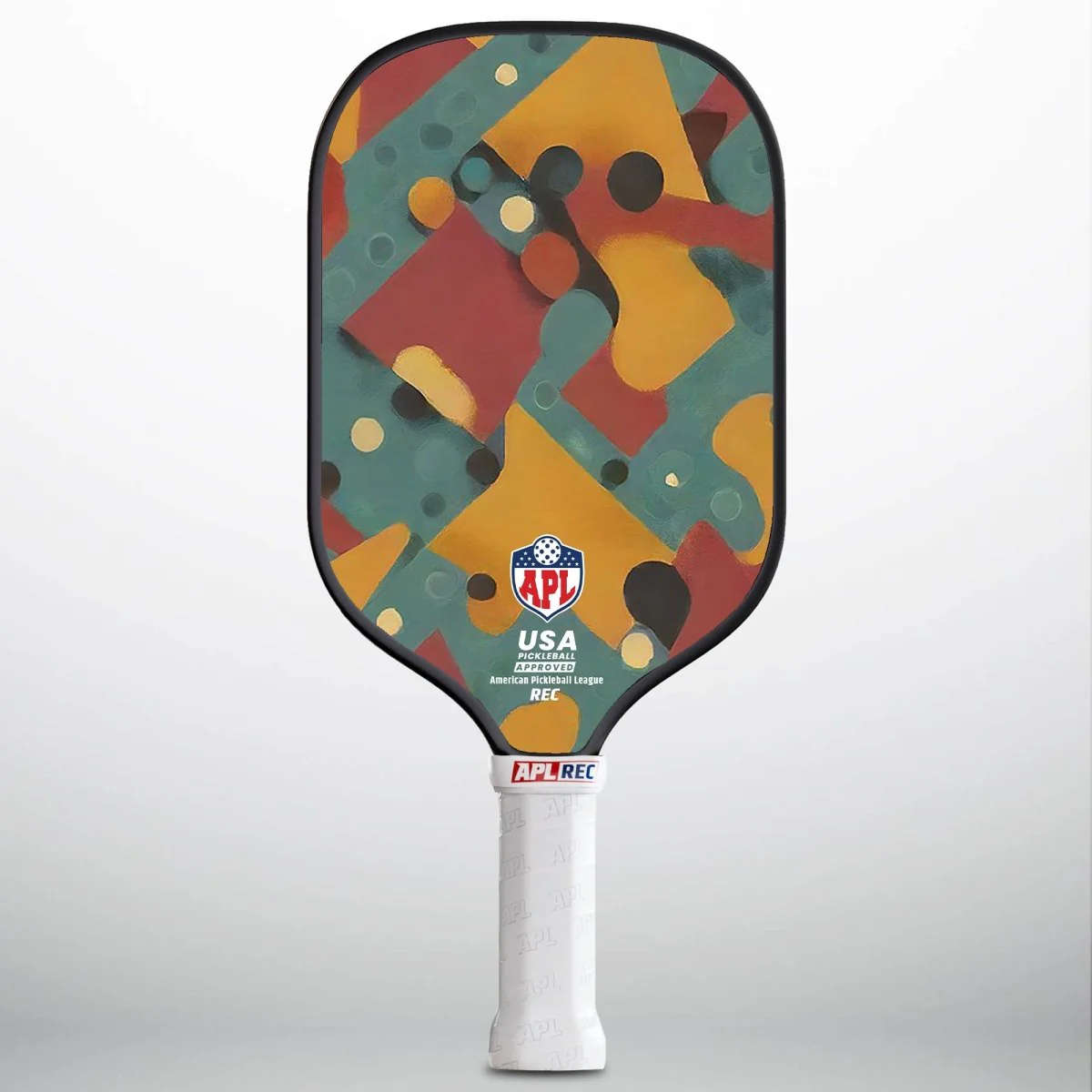 APL - Colorful Patterns Pickleball Paddle | 16mm Carbon Fiber | Best Pickleball Paddles | American Pickleball League