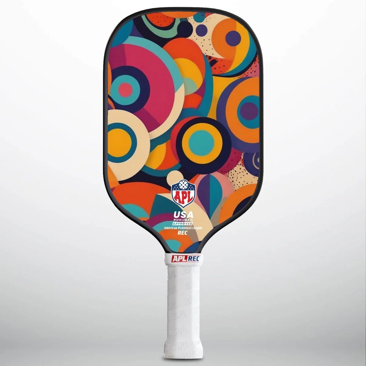 APL - Colorful Art | 16mm Carbon Fiber | Best Pickleball Paddles | American Pickleball League