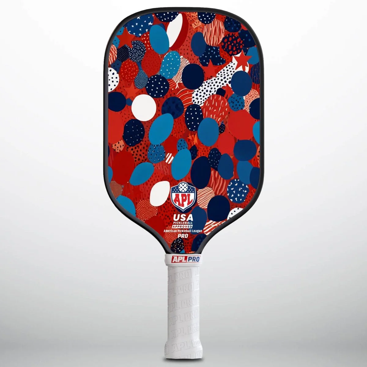APL - Colored Art | 16mm Carbon Fiber | Best Pickleball Paddles | American Pickleball League - Image 3
