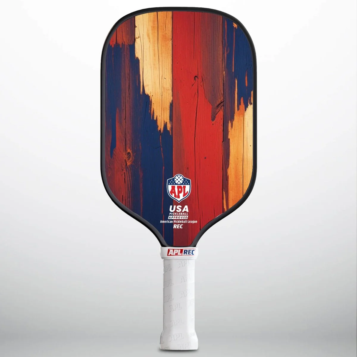 APL - Wooden Colored Planks | 16mm Carbon Fiber | Best Pickleball Paddles | American Pickleball League