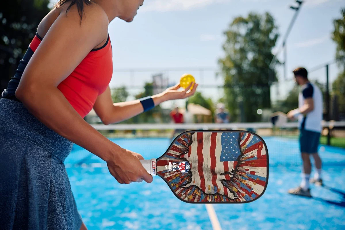 APL - US Map Pickleball Paddle | 16mm Carbon Fiber | Best Pickleball Paddles | American Pickleball League - Image 11