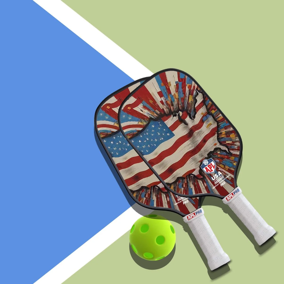 APL - US Map Pickleball Paddle | 16mm Carbon Fiber | Best Pickleball Paddles | American Pickleball League - Image 12