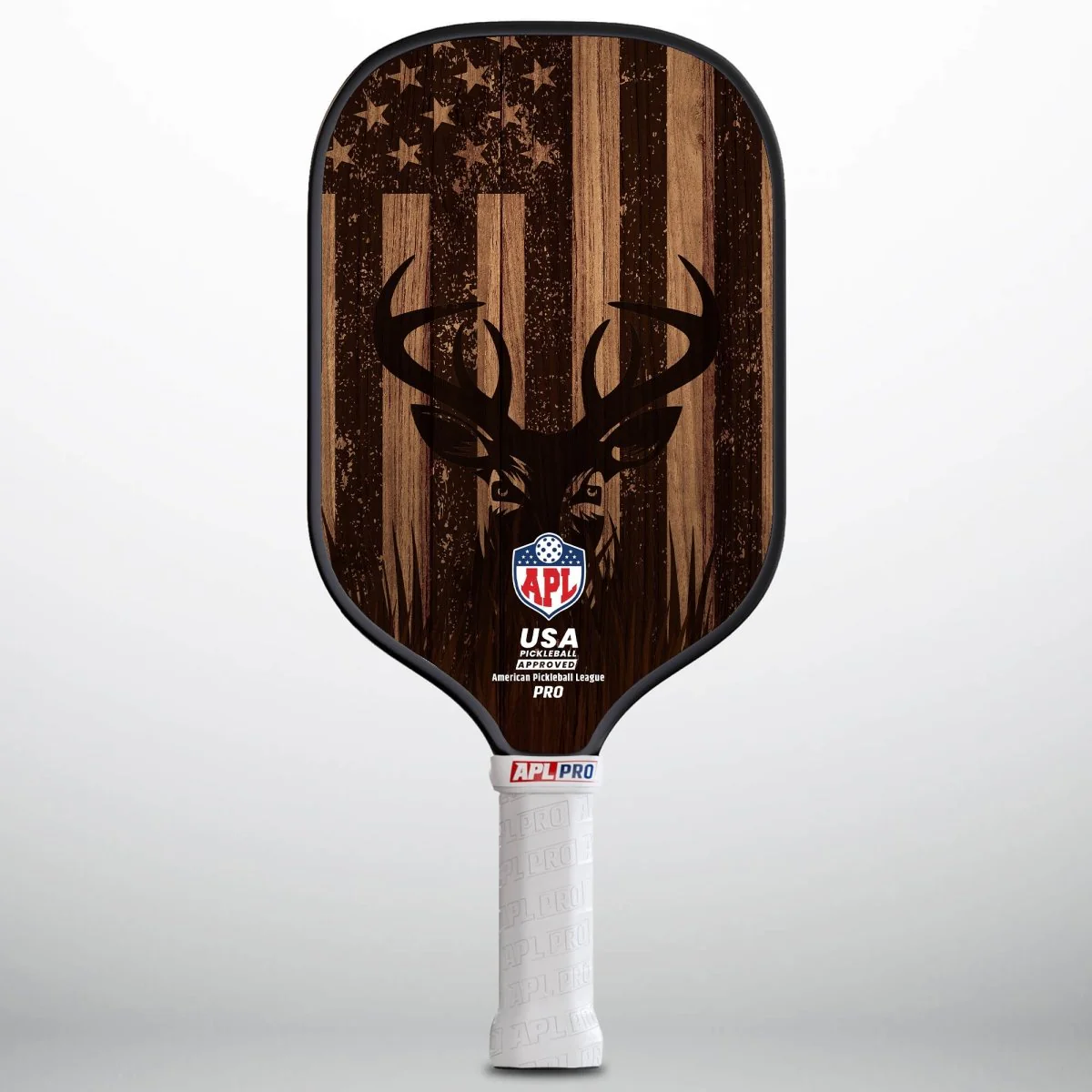 APL - Deer Flag | 16mm Carbon Fiber | Best Pickleball Paddles | American Pickleball League - Image 3