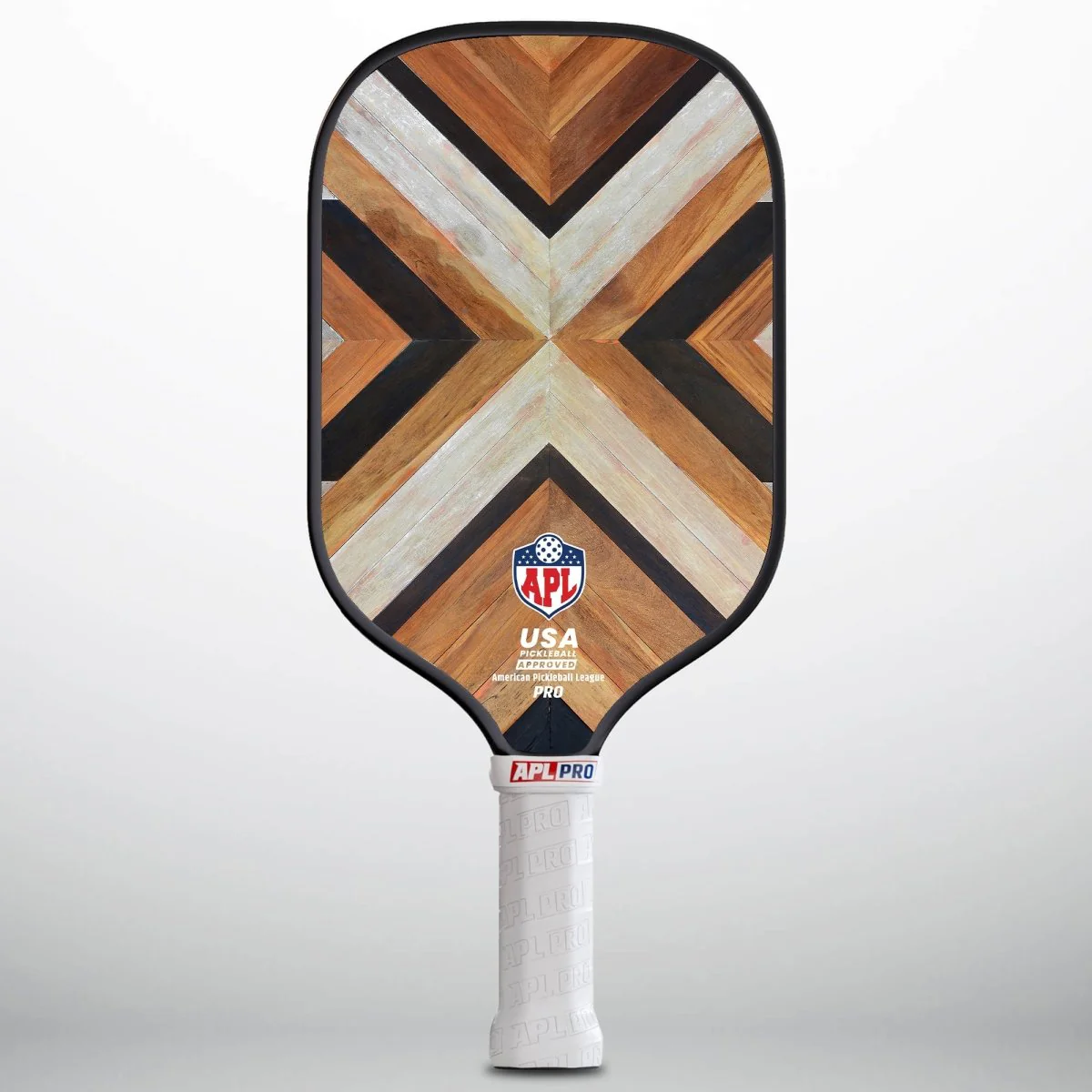 APL - Wooden Patterns Pickleball Paddle | 16mm Carbon Fiber | Best Pickleball Paddles | American Pickleball League - Image 9
