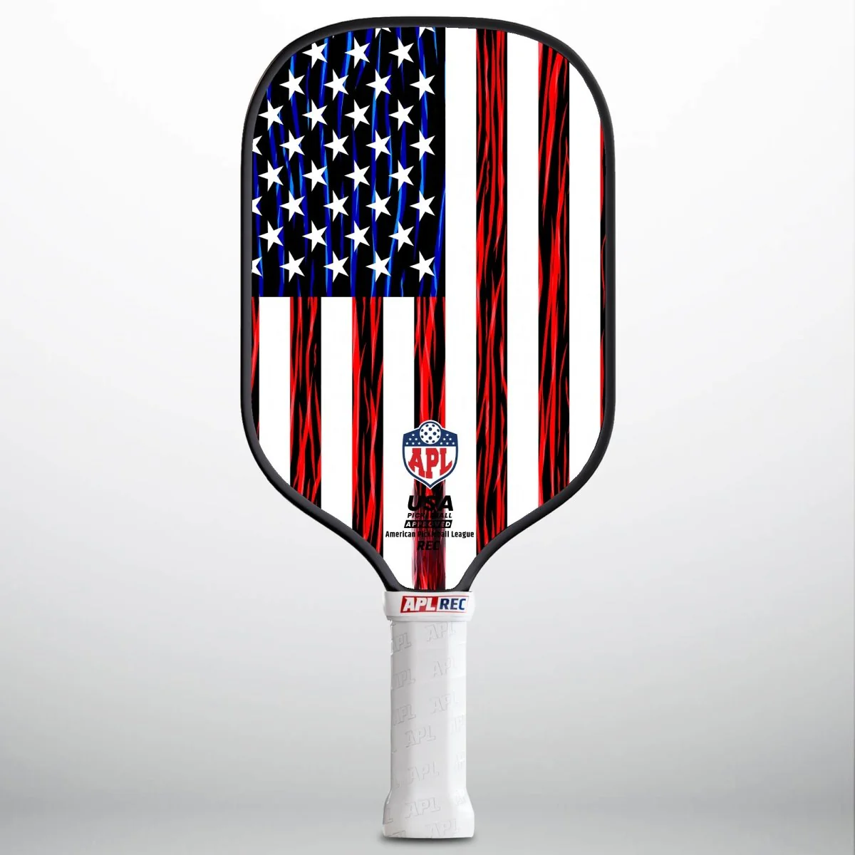 APL - US Flag Pickleball Paddle | 16mm Carbon Fiber | Best Pickleball Paddles | American Pickleball League