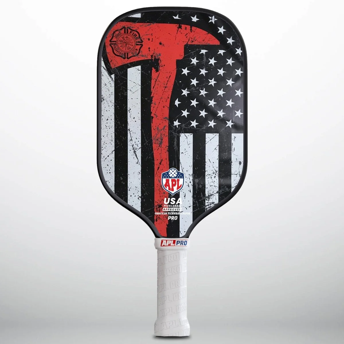 APL - Rustic Red Pickleball Paddle | 16mm Carbon Fiber | Best Pickleball Paddles | American Pickleball League - Image 3