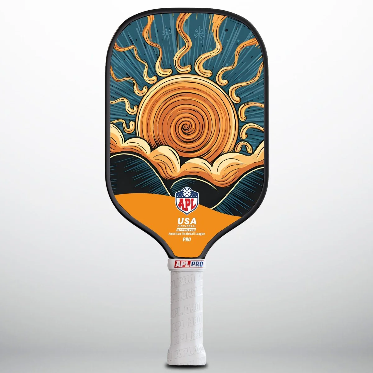 APL - Colorful Art | 16mm Carbon Fiber | Best Pickleball Paddles | American Pickleball League - Image 3
