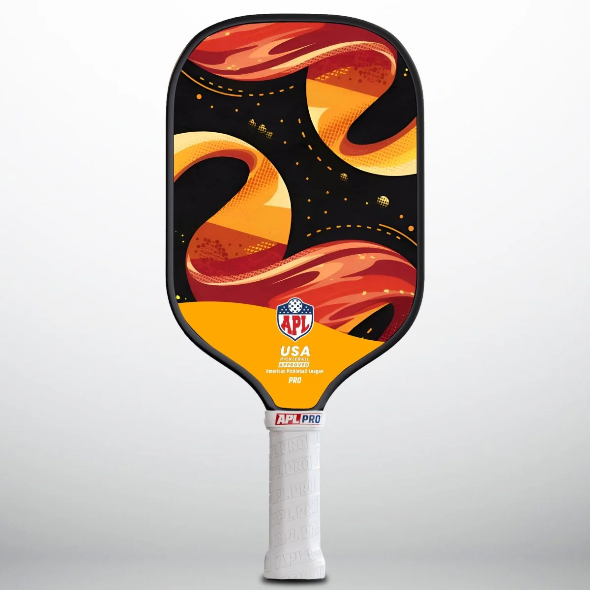 APL - Curved Patterns | 16mm Carbon Fiber | Best Pickleball Paddles | American Pickleball League - Image 3