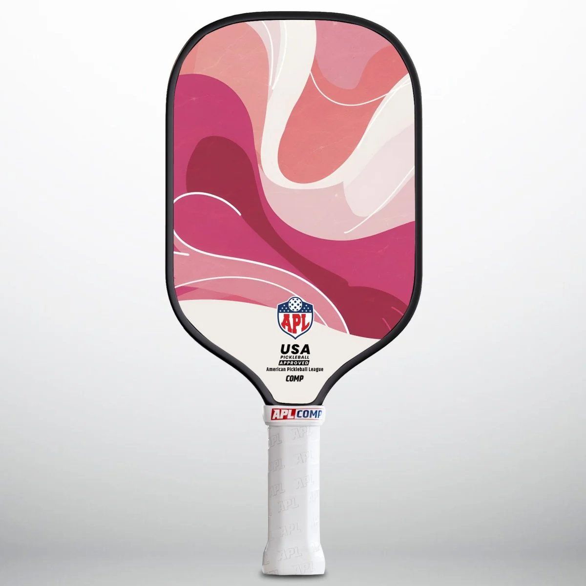 APL - Curved Pattern Pickleball Paddle | 16mm Carbon Fiber | Best Pickleball Paddles | American Pickleball League - Image 2