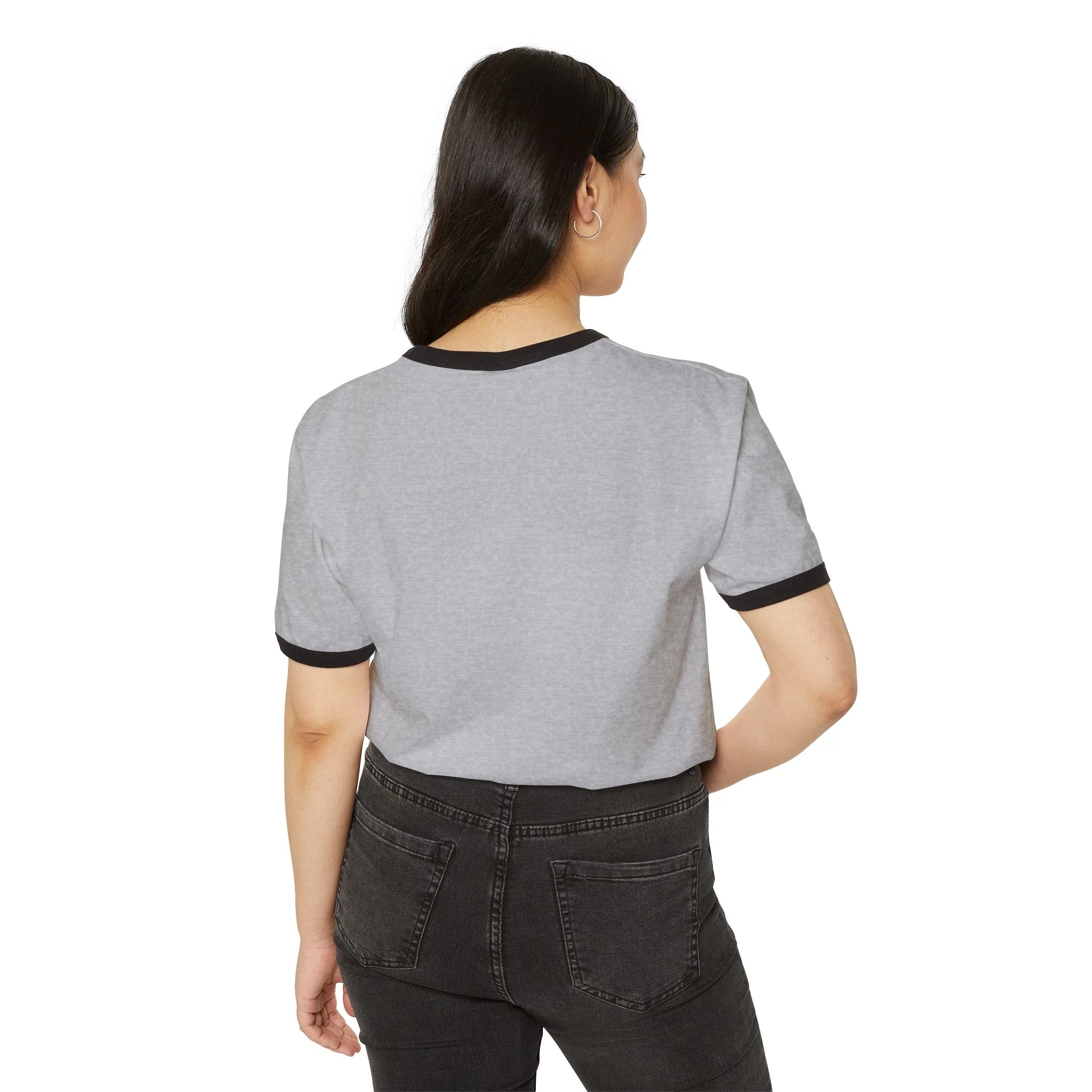 Unisex Cotton Ringer T-Shirt - Image 10