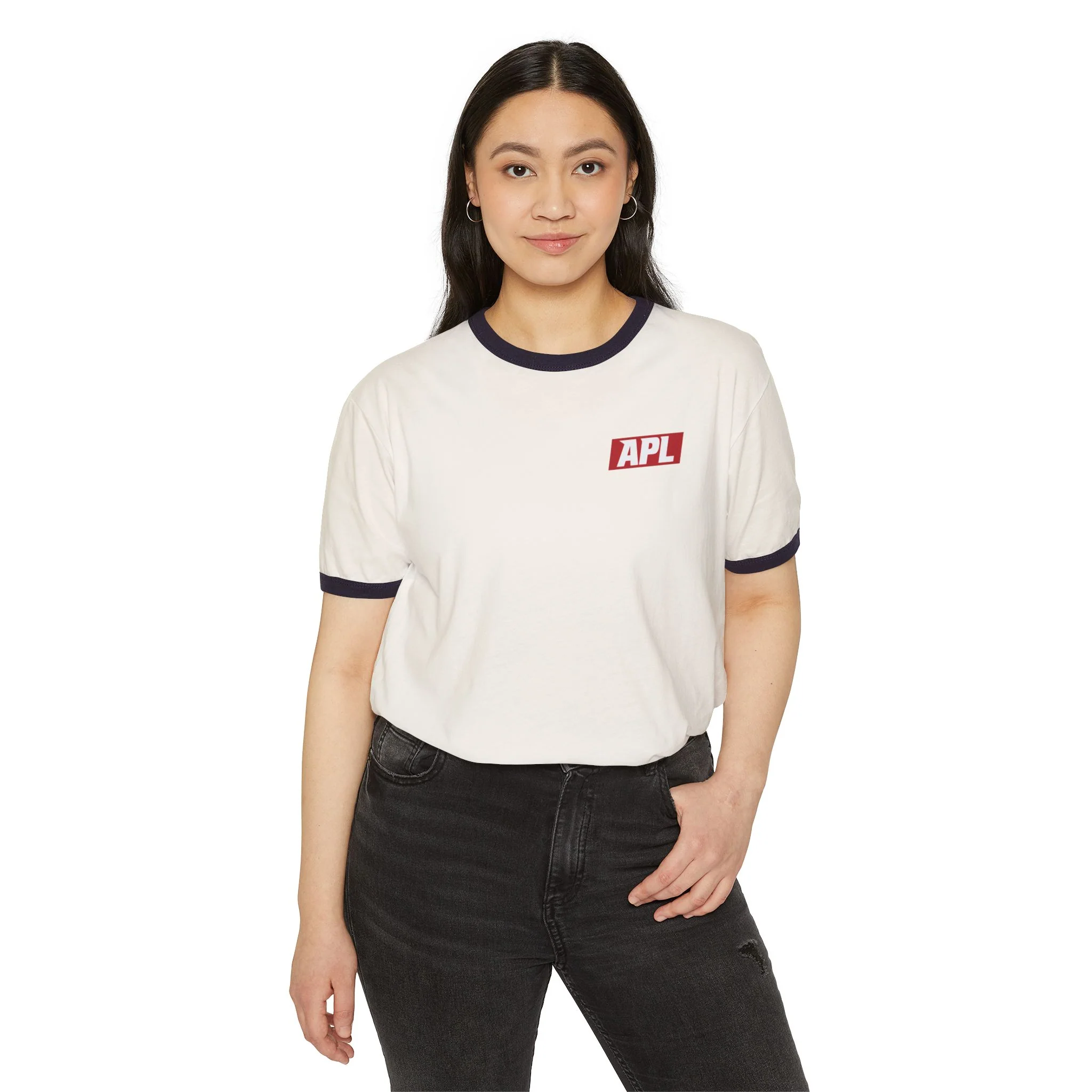 Unisex Cotton Ringer T-Shirt - Image 6