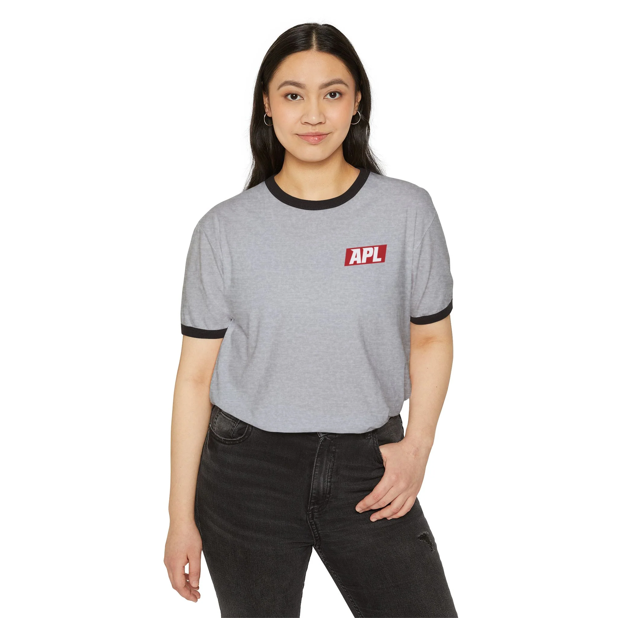 Unisex Cotton Ringer T-Shirt - Image 9
