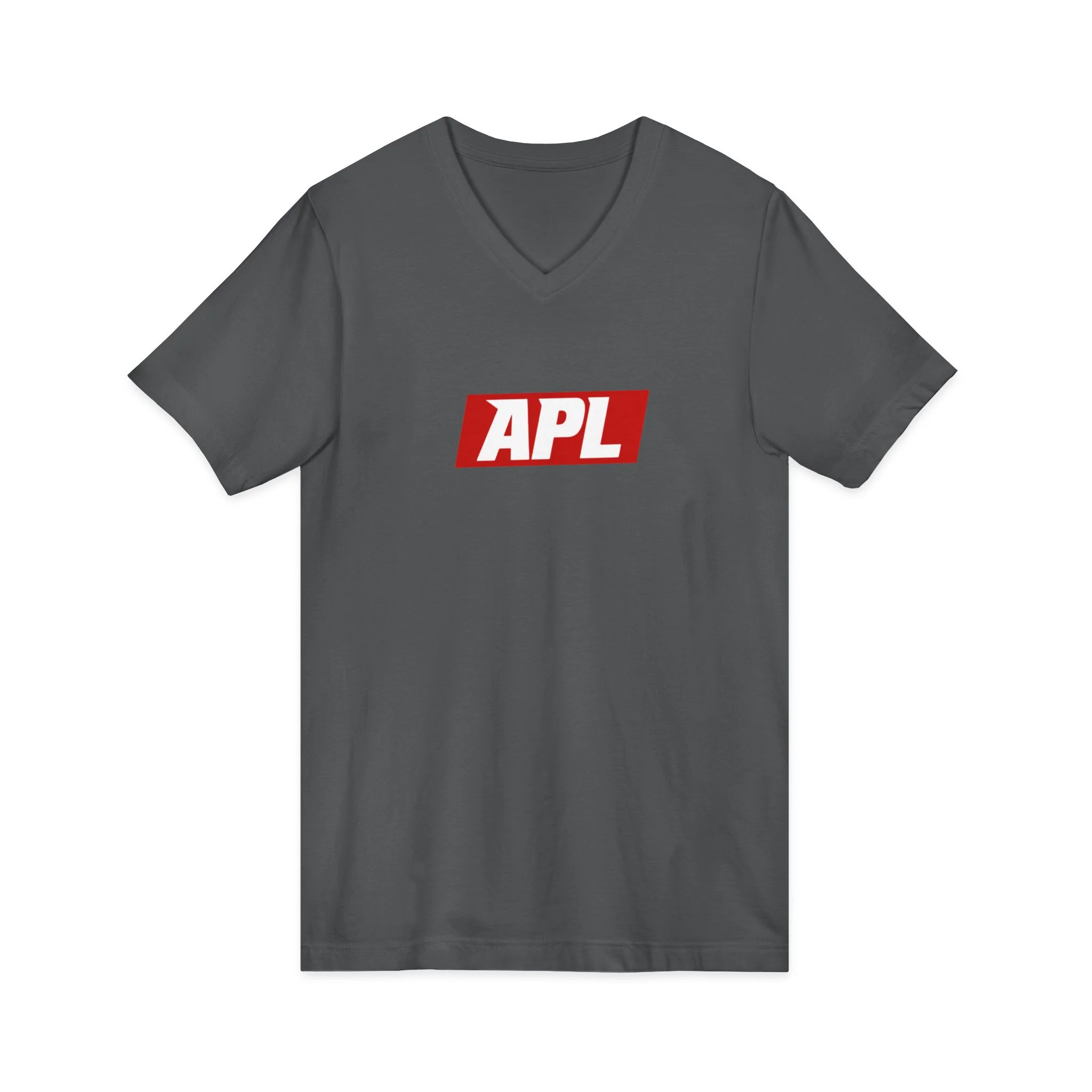 Unisex Jersey Short Sleeve V-Neck Tee - Image 15