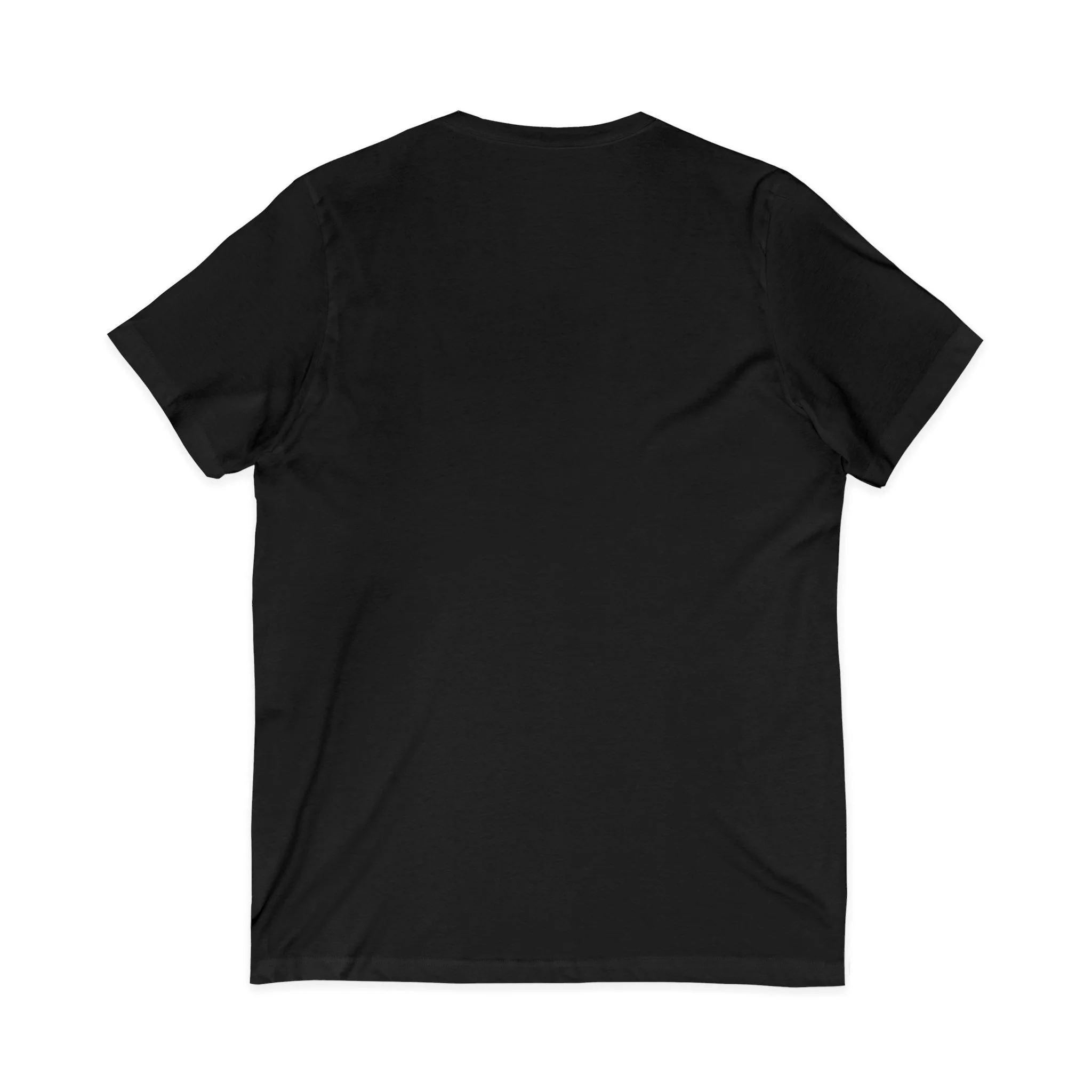 Unisex Jersey Short Sleeve V-Neck Tee - Image 5