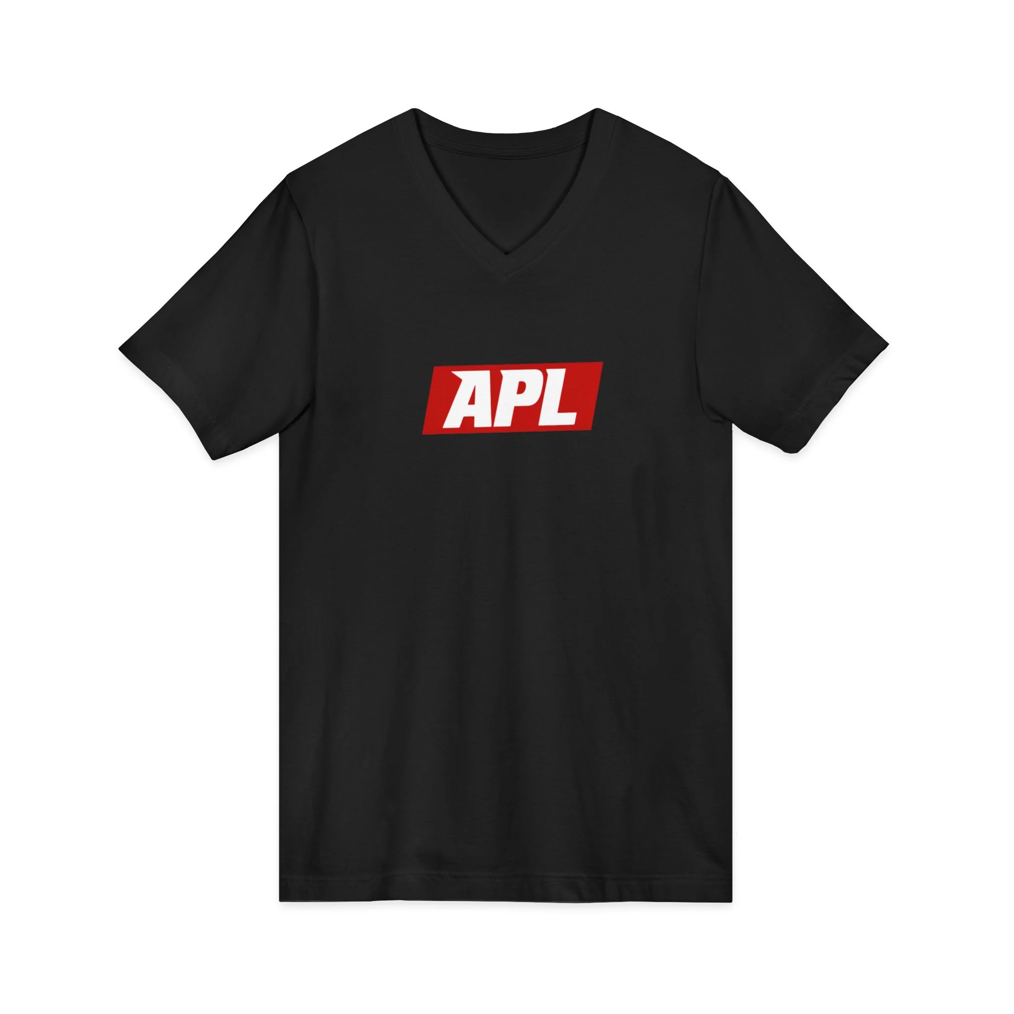 Unisex Jersey Short Sleeve V-Neck Tee - Image 6