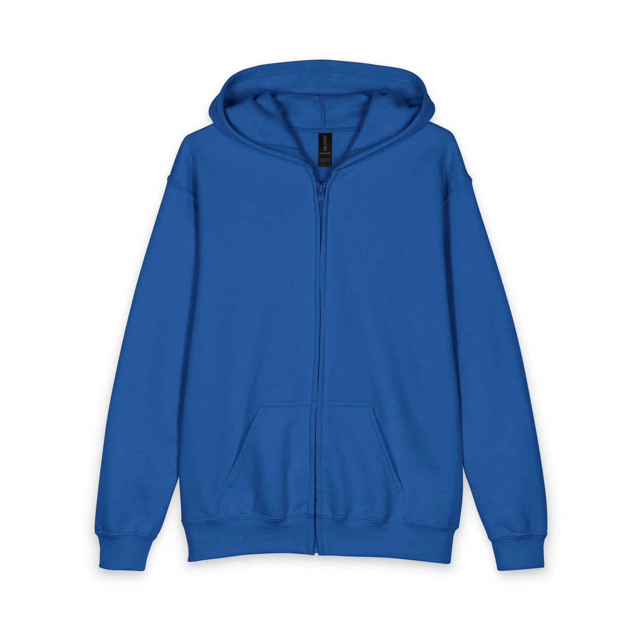 Youth Heavy Blend Zipped Hoodie - Image 3