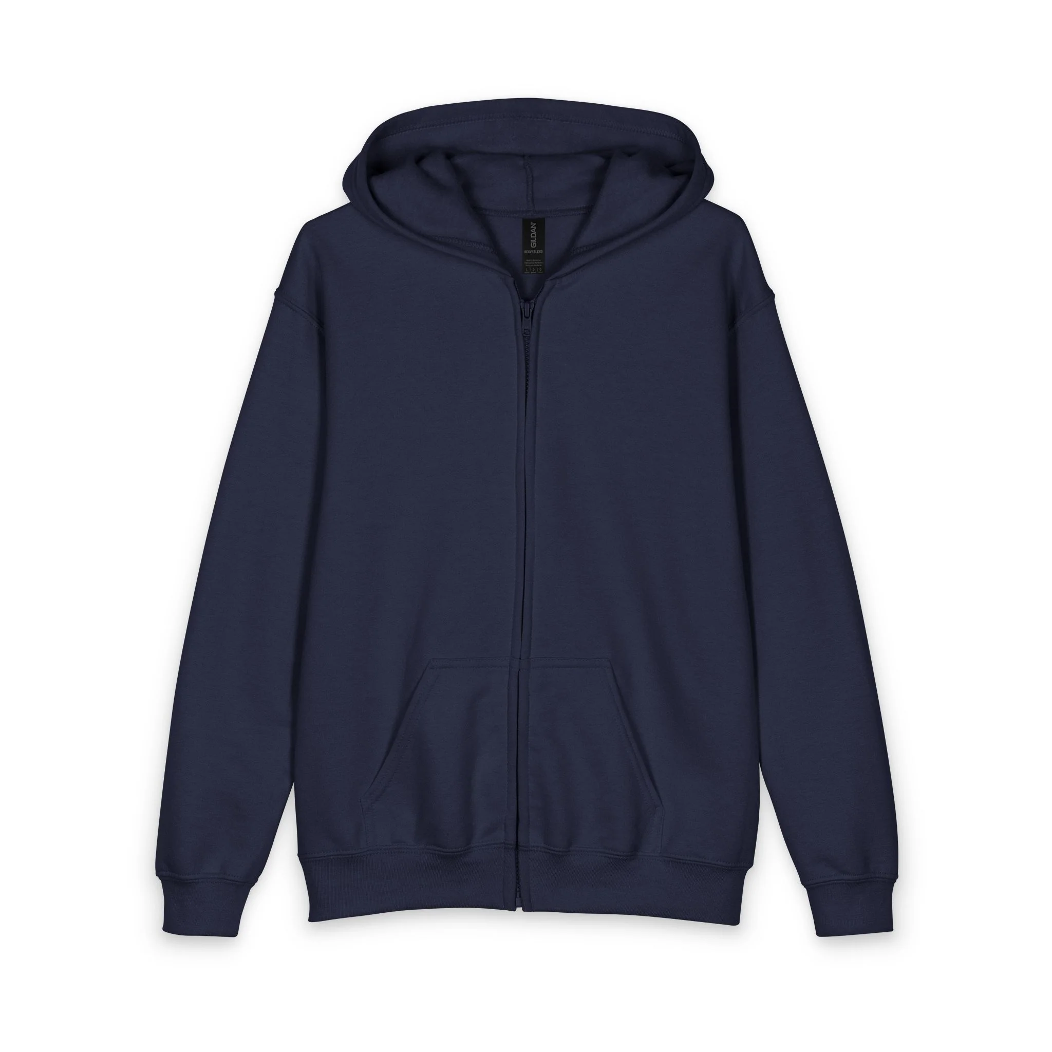 Youth Heavy Blend Zipped Hoodie - Image 4